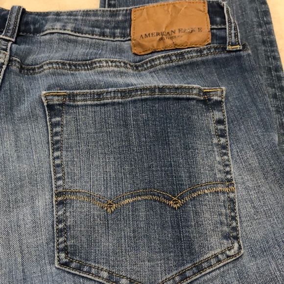 American Eagle Slim Straight Extreme Flex4 32x34 - Picture 4 of 11